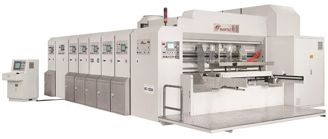 เครื่องพิมพ์กล่องลูกฟูก ยี่ห้อ Asahi รุ่น NT 0920 / 0925 / 1220 / 1225 / 1228 / 1628 / 1632 A/B (A: Vacuum Suction Transfer at printing / B: Roll to Roll Transfer at printing) เครื่องพิมพ์กล่องลูกฟูก ยี่ห้อ Asahi รุ่น NT 0920 / 0925 / 1220 / 1225 / 1228 / 1628 / 1632 A/B (A: Vacuum Suction Transfer at printing / B: Roll to Roll Transfer at printing)