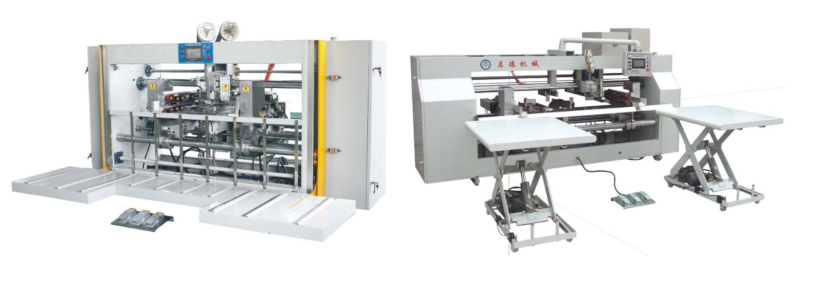 เครื่องทำลอนลูกฟูก ยี่ห้อ XHL รุ่น XHL 1600 / 1800 เครื่องทำลอนลูกฟูก ยี่ห้อ XHL รุ่น XHL 1600 / 1800