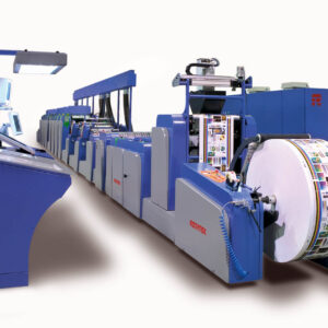 เครื่องพิมพ์สติ๊กเกอร์ระบบม้วน Offset Rotatek